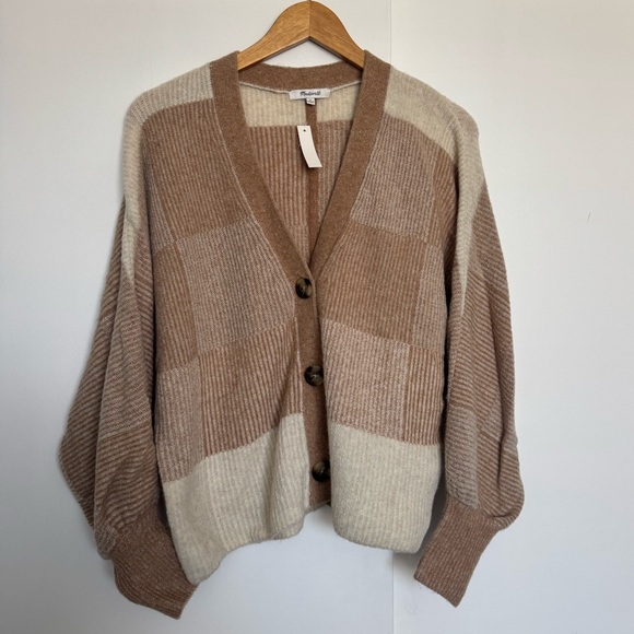 Madewell Lewiston Cardigan Sweater NWT Medium - Picture 5 of 8